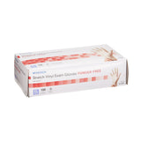 McKesson Nonsterile Stretch Vinyl Exam Gloves Silky Smooth Comfort - BeHope