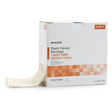 Elastic Tubular Support Bandage McKesson Spandagrip™ 4 Inch X 11 Yard Large Knee / Medium thigh Pull On Natural NonSterile Size F Standard Compression - BeHope