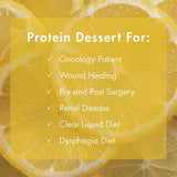 Oral Supplement Gelatein Plus Lemon Flavor Gel 4 oz. Cup - BeHope