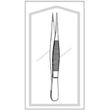 Splinter Forceps Econo Sterile™ Sterile Disposable Floor Grade Stainless Steel Straight Serrated Tips - BeHope