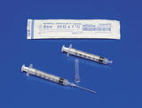Standard Hypodermic Syringe with Needle Monoject™ 3 mL 1 Inch 23 Gauge NonSafety Regular Wall - BeHope