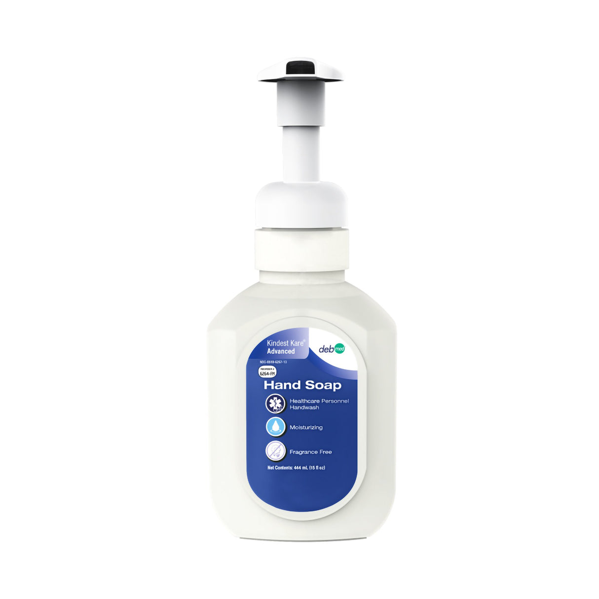 Antimicrobial Soap Kindest Kare Advanced Foaming 15 oz. Pump Bottle Unscented