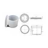 Lab Storage Container Oakridge Products Pathology Container Polyethylene 1,892 mL (64 oz.) - BeHope