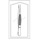 Splinter Forceps Econo Sterile™ Sterile Disposable Floor Grade with Straight Serrated Tips - BeHope