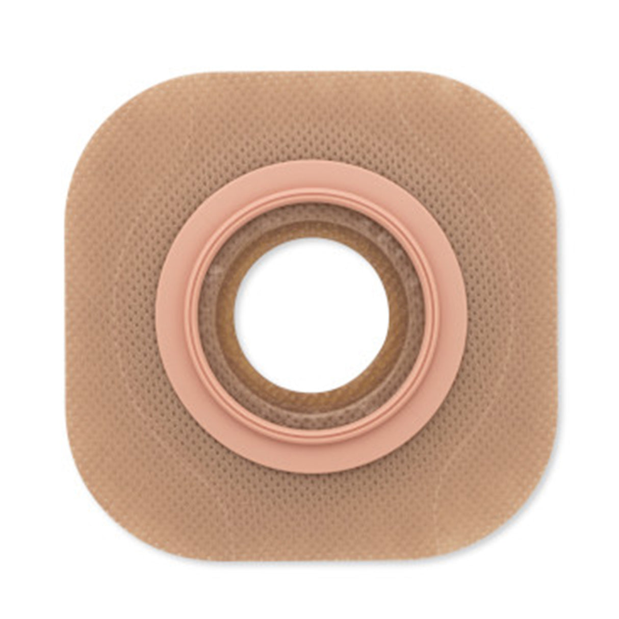 Ostomy Barrier FlexTend™ Trim to Fit, Extended Wear Without Tape 57 mm Flange Red Code System Up to 1-3/4 Inch Opening - BeHope