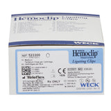 Traditional Style Ligating Clip Hemoclip® Tantalum Medium Blue Clip 10 Clips - BeHope