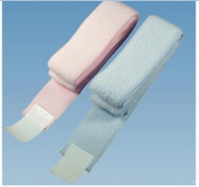 Transducer Abdominal Belt Life-Trace® Knit Elastic, 1-1/2 X 36 Inch, 1 Pink Belt, 1 Blue Belt For use with Fetal Monitor - BeHope