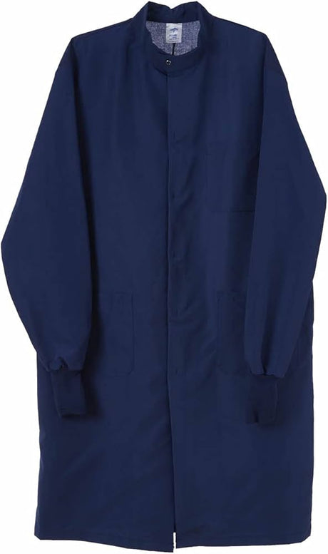 Amazon.com: Medline Fluid-Resistant Unisex Barrier Lab Coat, Snap Closure, Navy, Size Medium - Ideal for Medical Professionals and Laboratory Use: Clothing, Shoes & Jewelry