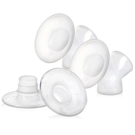 Flange System Evenflo AdvancedFit™ For Evenflo Advanced Double Electric Breast Pump - BeHope