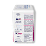 Unisex Adult Incontinence Brief Seni® Super Quatro Medium Disposable Heavy Absorbency - BeHope