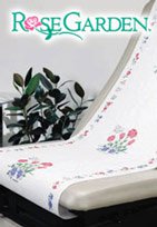 Table Paper Rose Garden® 18 Inch Width 125 Foot Length Print (Roses) Crepe - BeHope