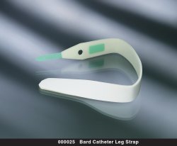 Leg Strap Bard® 30 Inch, Single Use, Nonsterile, Soft Resilient Foam, Hook and Loop Closure - BeHope