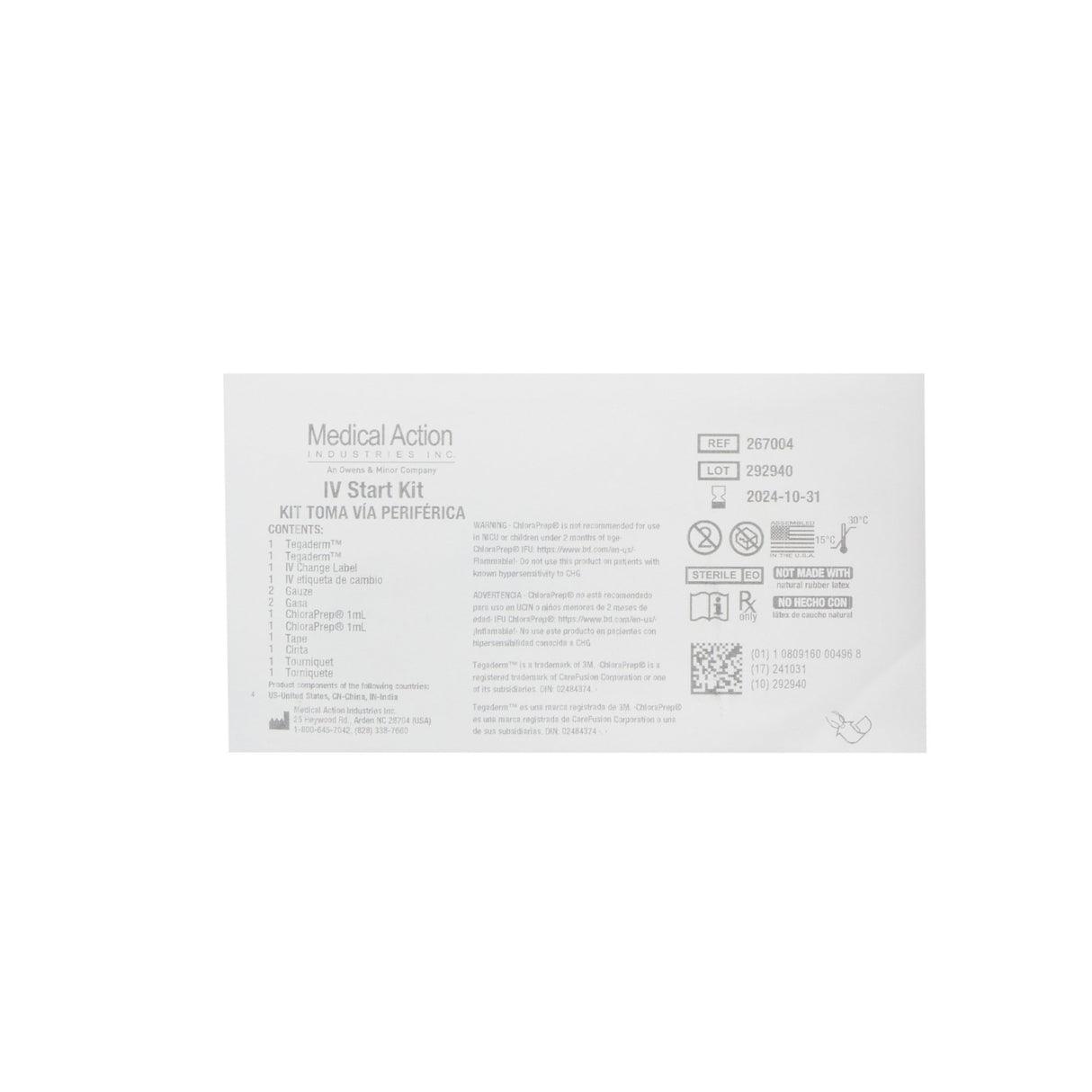 IV Start Kit Sterile - BeHope