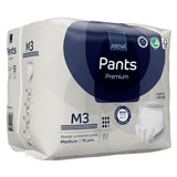 Unisex Adult Absorbent Underwear Abena® Premium Pants M3 Pull On with Tear Away Seams Medium Disposable Heavy Absorbency - BeHope