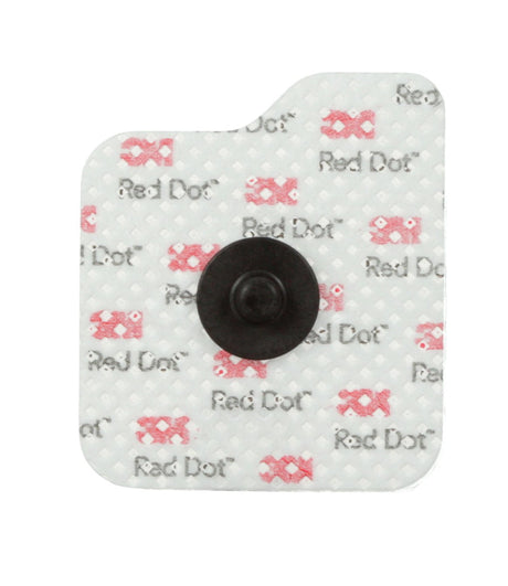 ECG Monitoring Electrode Snap Connector Red Dot Repositionable Radiolucent MR Conditional - BeHope
