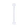 Wall Grab Bar McKesson White Steel - BeHope