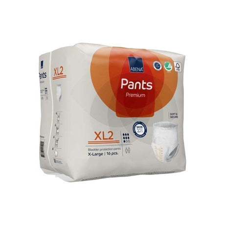 Unisex Adult Absorbent Underwear Abena® Premium Pants XL2 Pull On with Tear Away Seams X-Large Disposable Heavy Absorbency - BeHope