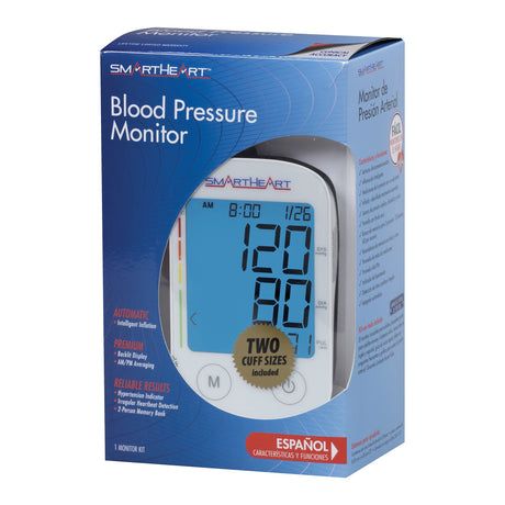 Home Automatic Digital Blood Pressure Monitor Veridian Multiple Sizes Nylon Cuff 22–30 cm to 30–42 cm Desk Model - BeHope