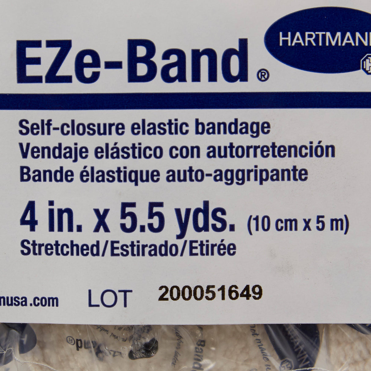 Elastic Bandage Eze-band® Nonsterile Double Hook Loop Closure Orthopedic Grade - BeHope