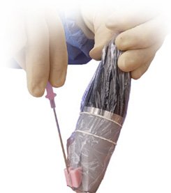 Ultrasound Transducer Cover Kit Site-Rite® 6 X 48 Inch Plastic Sterile Folded Pre-Gelled - BeHope