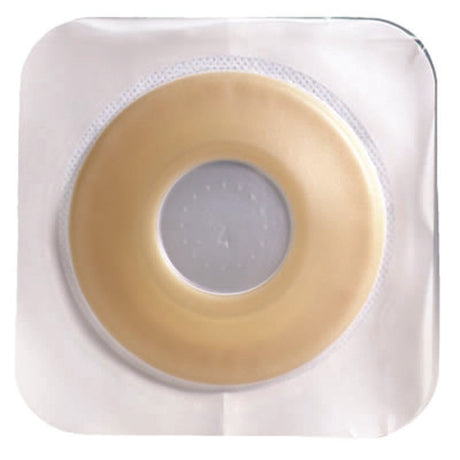 Ostomy Barrier Sur-Fit Natura® Precut, Extended Wear Durahesive® Adhesive 45 mm Flange Sur-Fit Natura® System Hydrocolloid 1-3/8 Inch Opening 4-1/2 X 4-1/2 Inch - BeHope