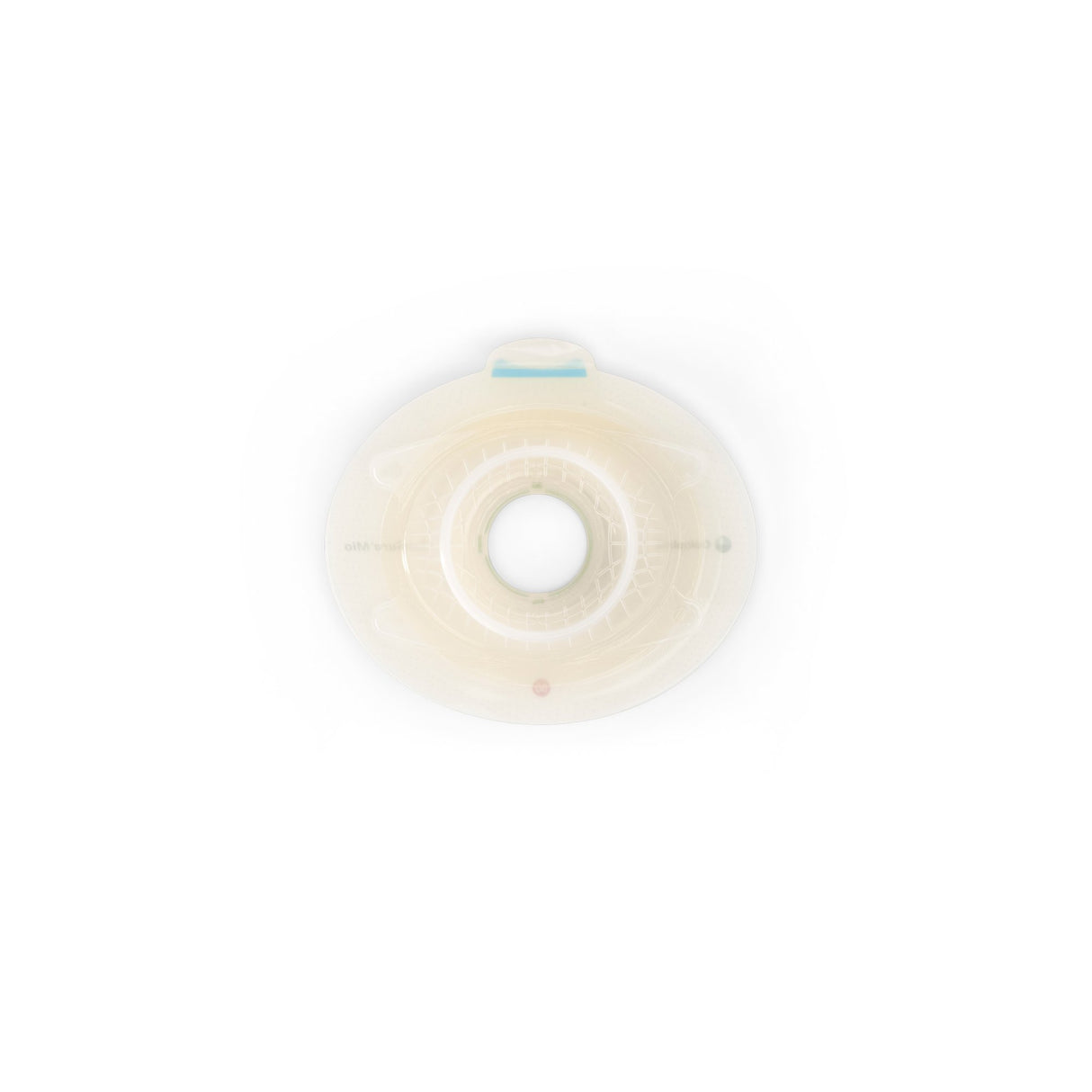 Ostomy Barrier SenSura® Mio Click Precut, Standard Wear Elastic Adhesive 50 mm Flange Red Code System 1-1/8 Inch Opening - BeHope