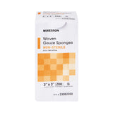 Gauze Sponge McKesson 3 X 3 Inch 8-Ply NonSterile 200 per Pack - BeHope