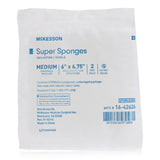 Fluff Dressing McKesson 6 X 6-3/4 Inch Sterile 2 per Pack - BeHope