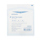 Drain Sponge McKesson 4 X 4 Inch 6-Ply Sterile 2 per Pack - BeHope