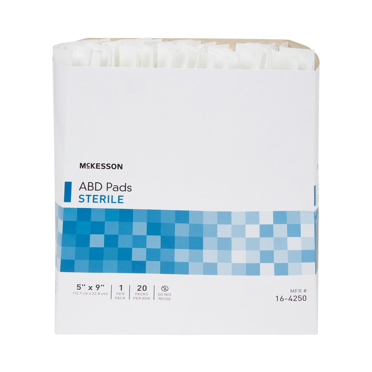 Abdominal Pad Mckesson Sterile Superior Absorption No Linting - BeHope