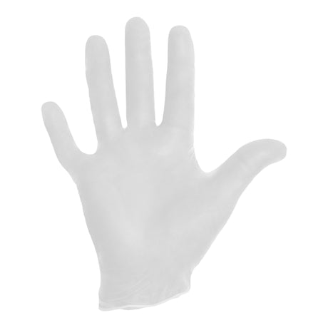 Exam Glove Halyard™ Medium NonSterile Vinyl Standard Cuff Length Smooth White Not Rated - BeHope