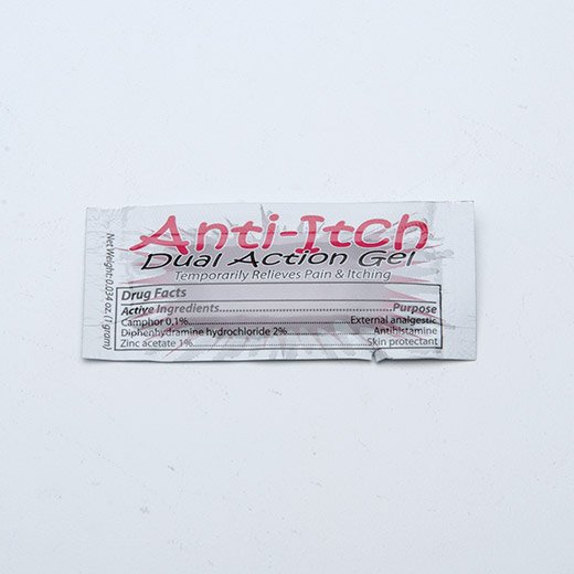 Itch Relief Anti-Itch® 2% - 0.1% Strength Gel 6 oz. Individual Packet - BeHope