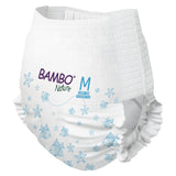 Unisex Baby Swim Diaper Bambo® Nature Pull On with Tear Away Seams Medium Disposable Heavy Absorbency - BeHope