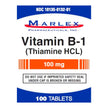 Thiamine HCl 100 mg Tablet 100 Tablets - BeHope