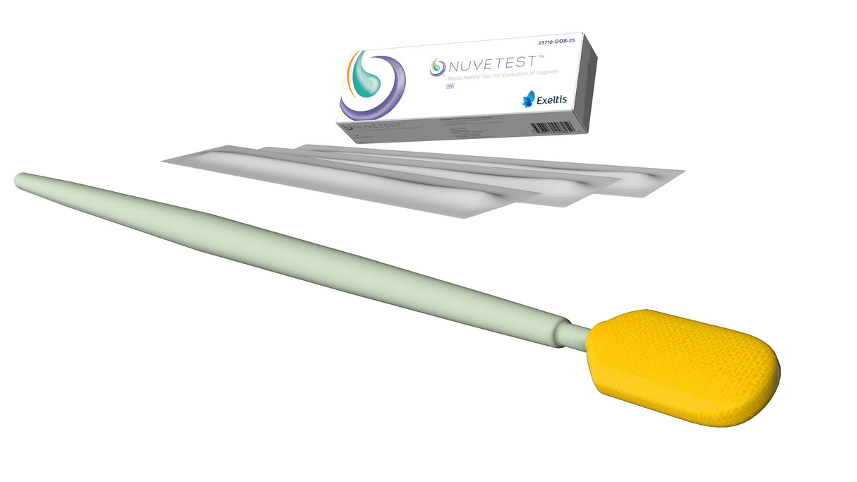 Sexual Health Test Kit NuveTest™ Bacterial Vaginosis (BV) / Trichomoniasis Test 25 Tests CLIA Waived - BeHope