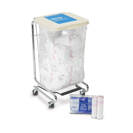 Cold Water Soluble Laundry Hamper Bag 20 to 25 gal. 26 X 33 Inch Disposable - BeHope