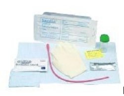 Intermittent Catheter Tray Bardia® Round Hollow Tip 14 Fr. Without Balloon Vinyl - BeHope