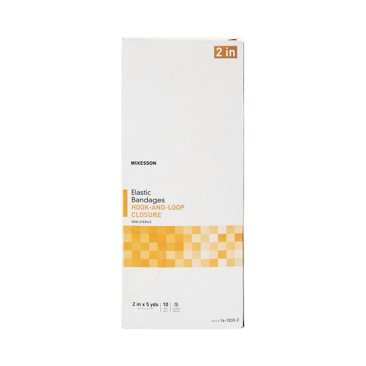 Elastic Bandage Mckesson Nonsterile Hook Loop Closure for Compression Support - BeHope