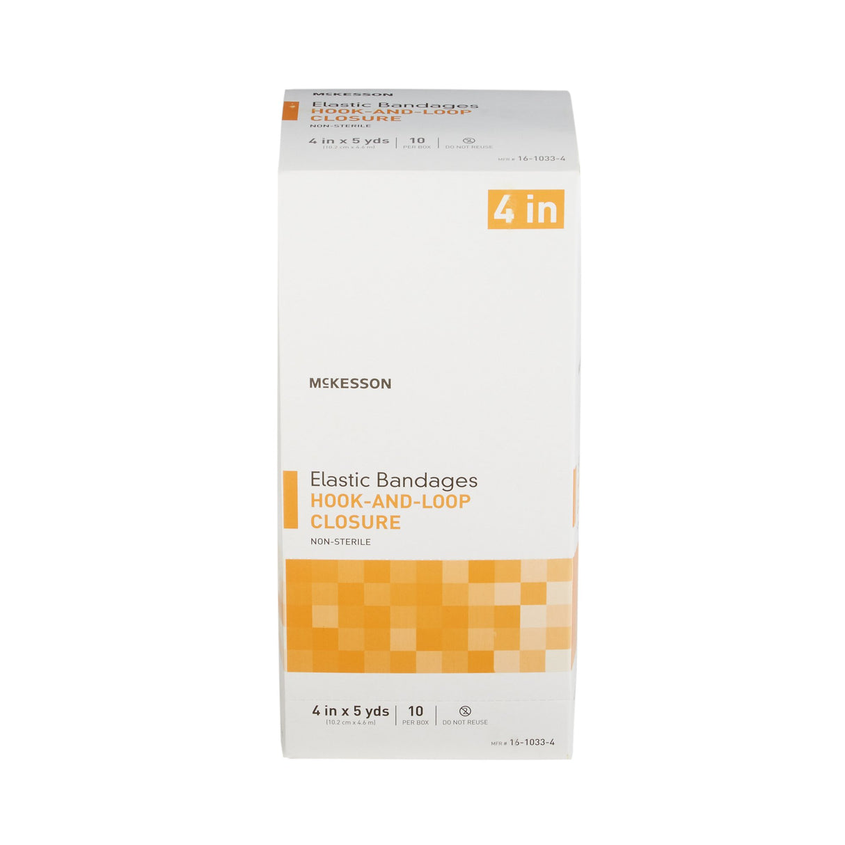 Elastic Bandage Mckesson Nonsterile Hook Loop Closure for Compression Support - BeHope