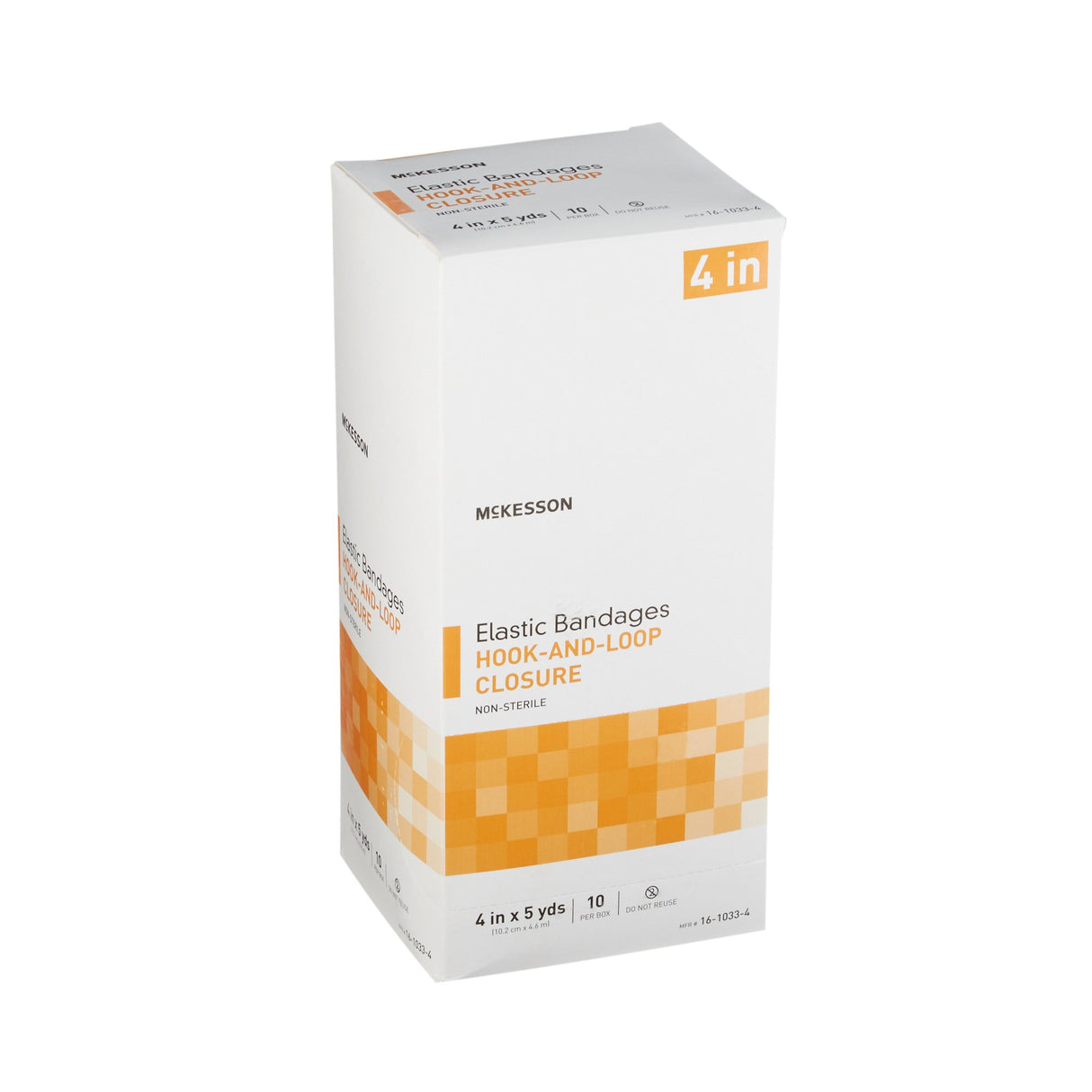 Elastic Bandage Mckesson Nonsterile Hook Loop Closure for Compression Support - BeHope