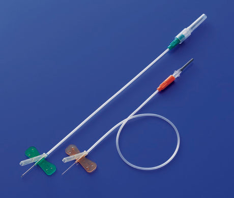 Surshield™ Blood Collection Set 23 Gauge 3/4 Inch Needle Length Safety Needle 12 Inch Tubing Sterile - BeHope