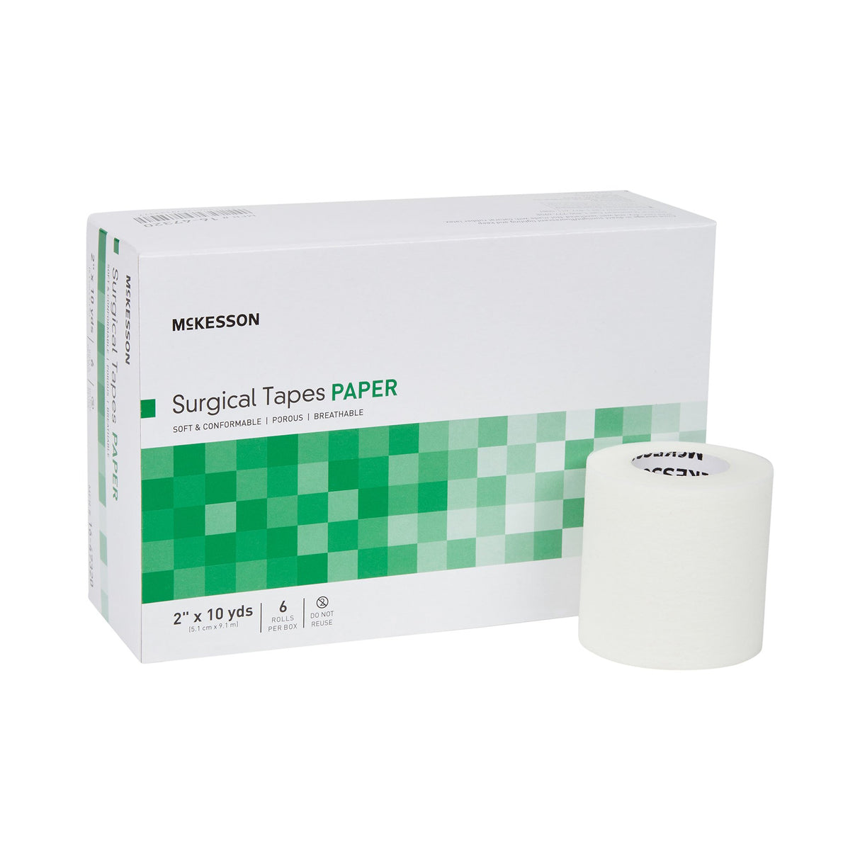 Medical Tape Mckesson Gentle Removal Hypoallergenic Paper Nonsterile - BeHope