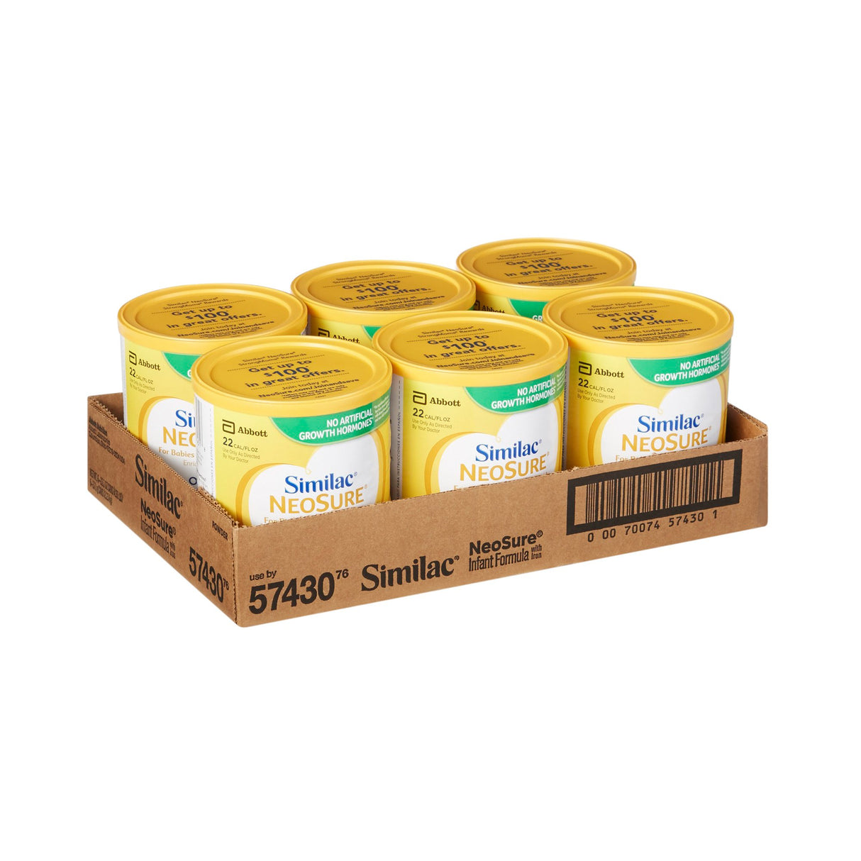 Infant Formula Similac® NeoSure® Unflavored 13.1 oz. Can Powder Premature - BeHope