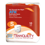 Incontinence Brief Tranquility® ATN Adult Small Unisex Disposable Heavy Absorbency - BeHope