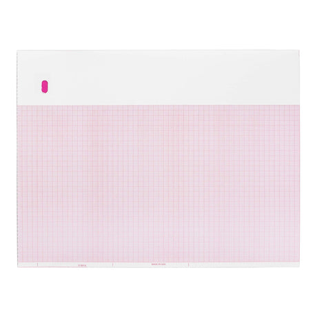 Recording Chart Paper GE Z-Fold Red Grid - BeHope