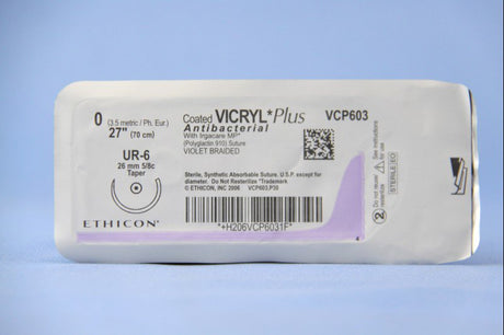 Absorbable Antibacterial Suture Vicryl™ Plus for Strong Wound Closure - BeHope
