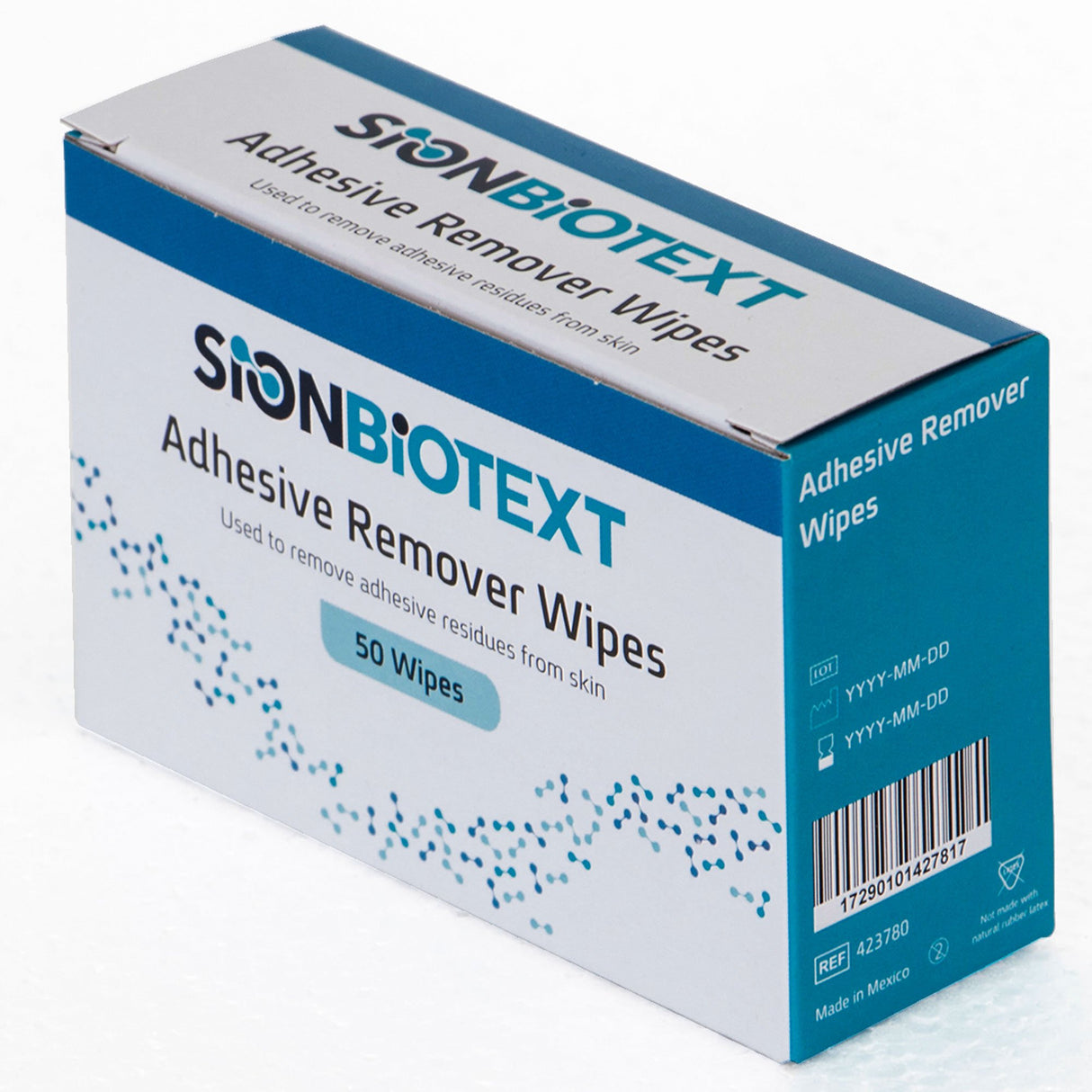 Adhesive Remover SionBiotext Wipe 50 per Box - BeHope