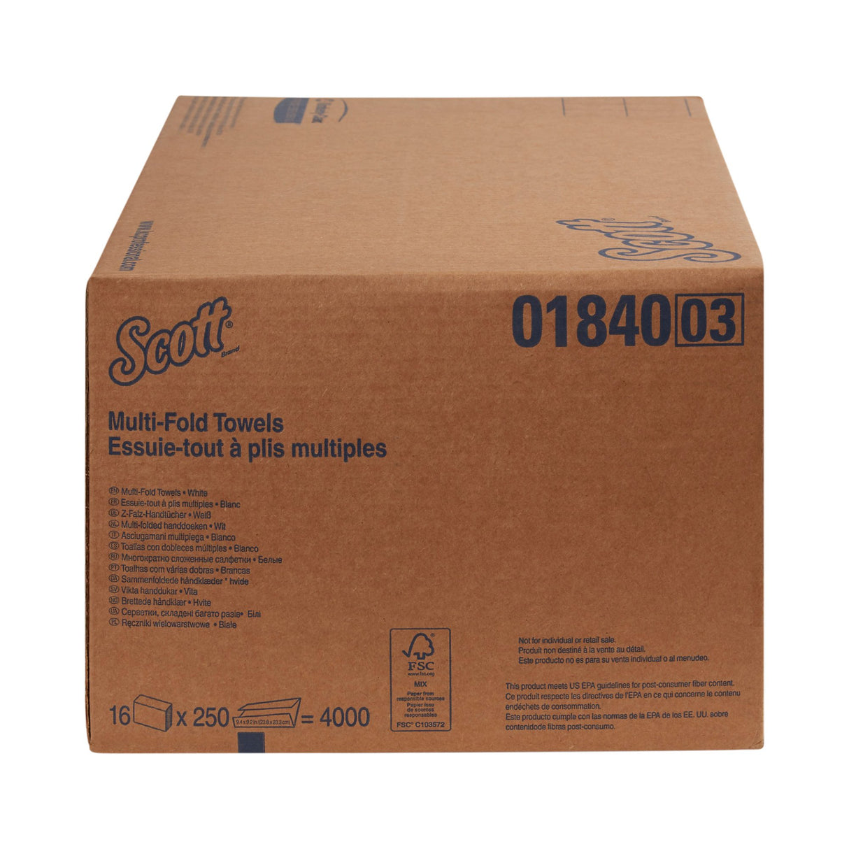 Paper Towel Tradition® Multi-fold for Drying and Cleaning - BeHope