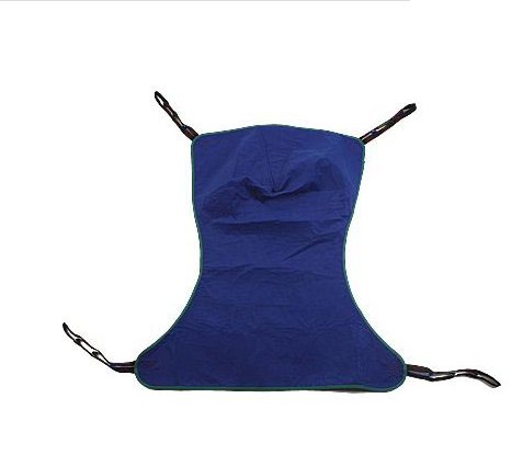 Full Body Patient Sling Reliant 4 Point Cradle With Head Support Large 450 lbs. Weight Capacity - BeHope