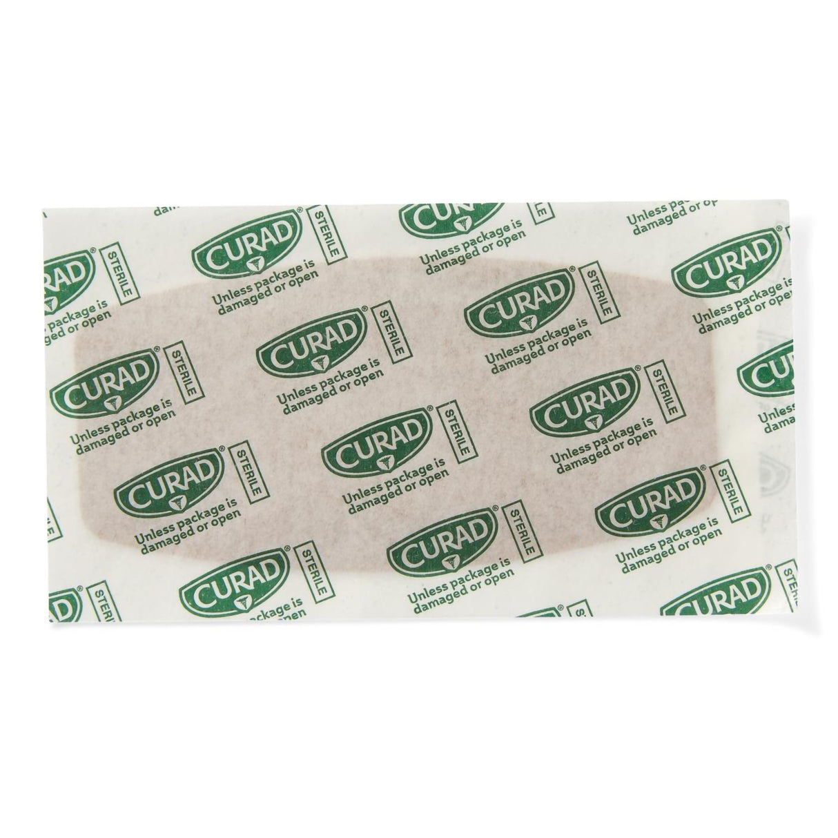 Adhesive Strip Curad Flex-Fabric 2 X 4 Inch Fabric Rectangle Tan Sterile